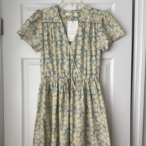 The Dawn Dress, Sky Chamomile xs - Picture 3 of 5